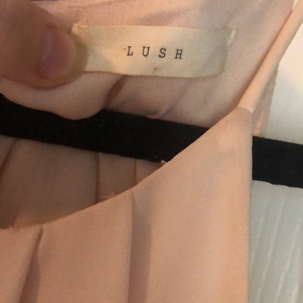 Lush Light Pink Romper View 2